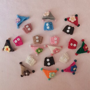 【现货】大同文创佛小伴车小挂件包钥匙扣手工衣帽可爱针织娃衣服