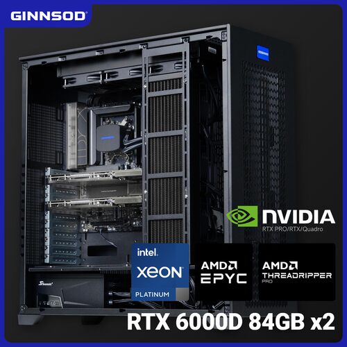 双卡PRO6000D84GAI超静音电脑