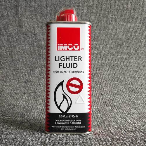 爱酷打火机专用配件imco高端耗材150ML清香型高纯度煤油火石棉芯