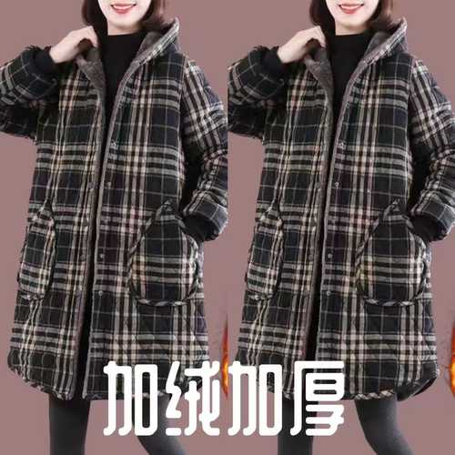 女士加绒罩衣干活穿的衣服外穿