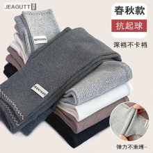 儿童打底裤女童春秋冬款中厚纯棉抓绒小女孩薄绒加绒加厚外穿裤子