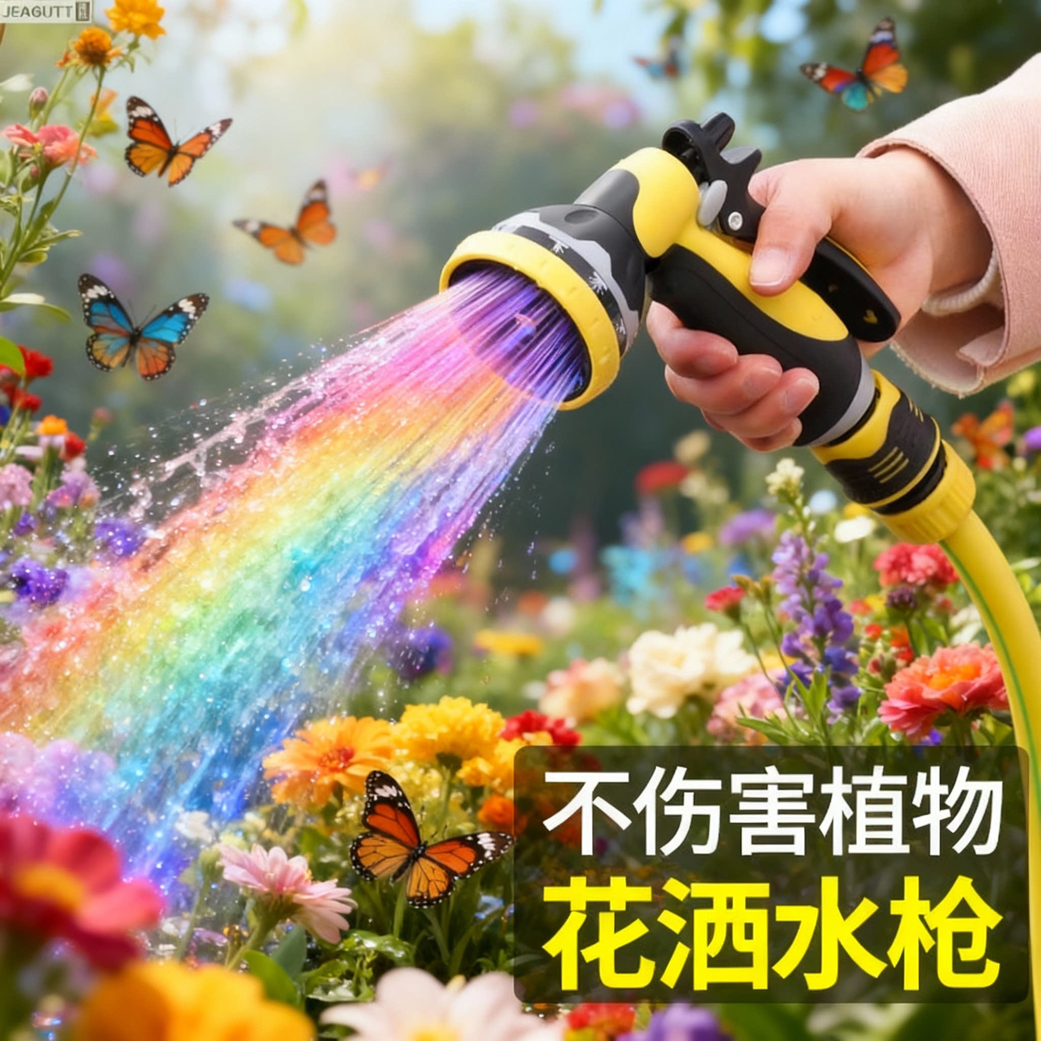 浇花水枪洒水浇菜软管喷水