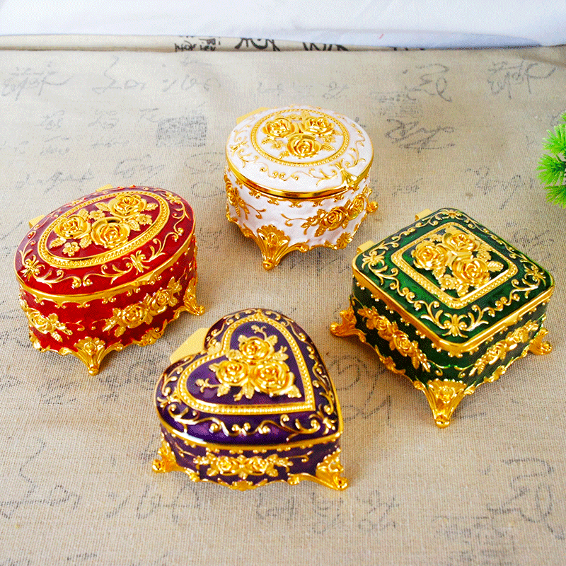 耀莎锌合金首饰盒装饰品