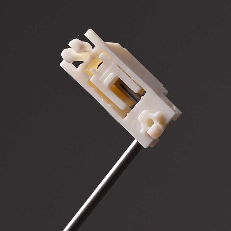 NEO X QK PCB 스냅 위성 축 POM 소재 1.2 1.6MM 밀크 화이트 블랙 맞춤형 기계식 키보드