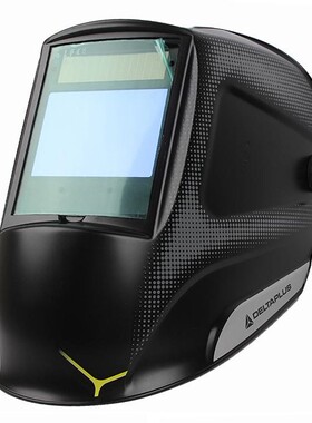 代尔塔自动变光面屏可调节头带电焊工焊接烧焊面罩EN166EN379ANSI