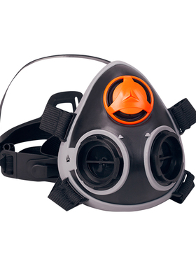 代尔塔ABEK1 EU 2016/425 EN140:1998防毒双盒半面罩防综合气体CE