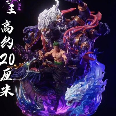 海贼王 LX 索隆手办 地狱之王阎魔罗罗诺亚 模型雕像 摆件批发