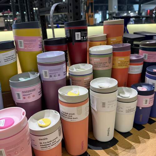 owala咖啡杯新二代304不锈钢保温保冷车载随行杯 马卡龙咖啡杯