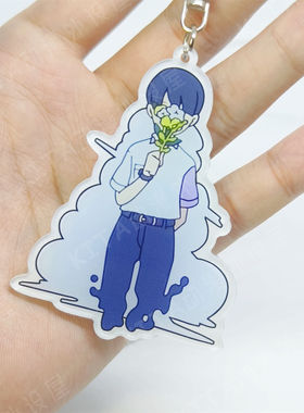 ヨルシカ夜鹿Yorushika前世LIVE周边钥匙扣挂件n-buna拿不拿elma