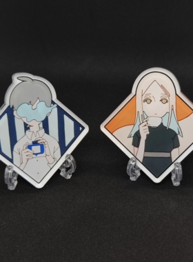 ヨルシカ夜鹿 Yorushika月光LIVE周边Eimy&Elma磁贴冰箱贴n-buna