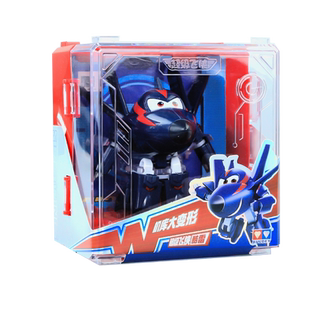 奥迪双钻新款超级飞侠酷雷大号变形机器人儿童男孩玩具乐迪机库装