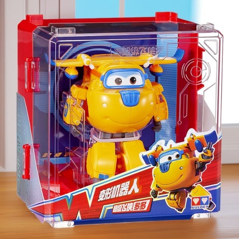 奥迪双钻超级飞侠多多变形玩具机器人大号儿童正版玩偶公仔工程师