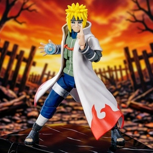 布鲁可火影忍者积木人超越版波风水门人偶秽土转生布鲁克新品手办