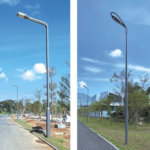 户外道路灯6 防水市政工程高杆灯小区园区景观灯单臂路灯 10米新款