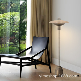 复古设计样板房卧室床头装 设计落地灯 饰客厅沙发玻璃北欧创意个性