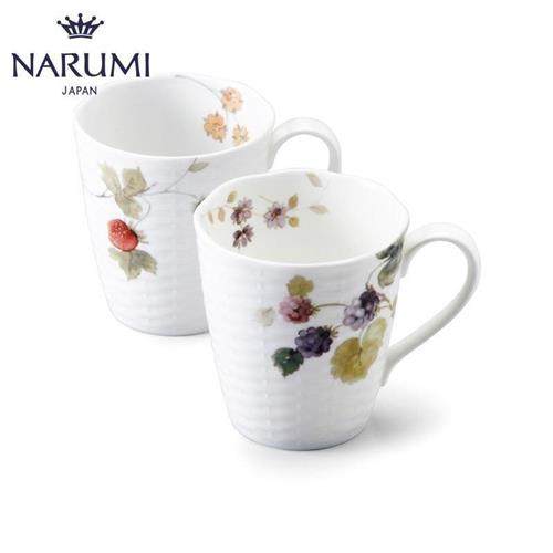 narumi马克杯 日本NARUMI/鸣海Lucy's Garden马克杯(对)骨·