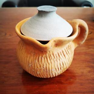 云南烤茶罐 纯云南土陶烤茶罐罐傣陶猫抓罐粗陶茶具陶罐煮茶罐炭