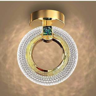 过道灯走廊灯轻奢现代简约门厅入户玄关灯新款 创意大众吊灯家居