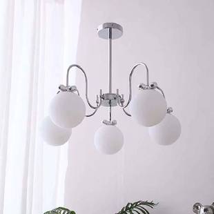 法式 客厅吊灯奶油魔豆灯中古包豪斯北欧创意米奇蝴蝶结餐厅卧室灯