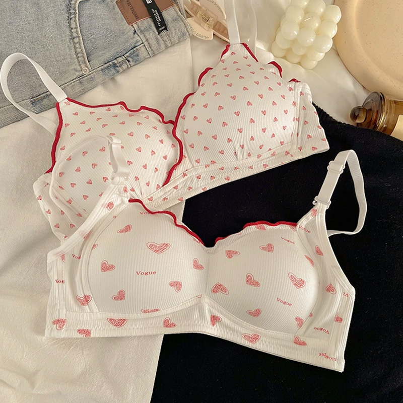 【小红书推荐】甜美爱心少女内衣