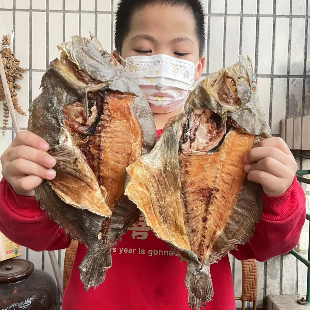 大地鱼干饺子汤底调味