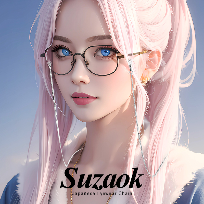 日本眼镜链女925纯银复古挂脖眼睛链条简约时尚眼睛防掉防丢挂绳