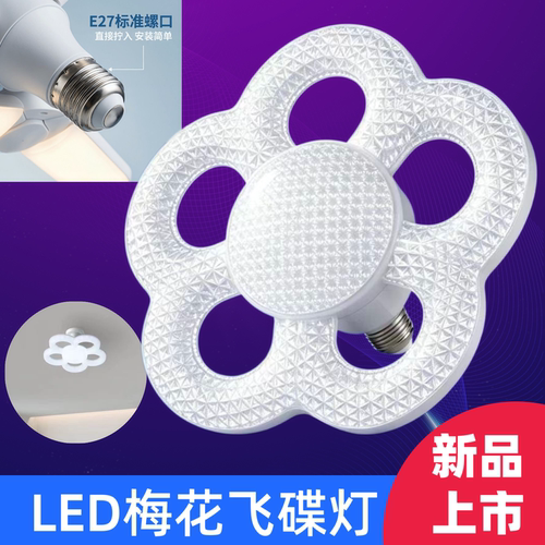 led灯泡螺纹口超亮节能灯走廊过道卧室E27螺旋口家用照明灯语音灯