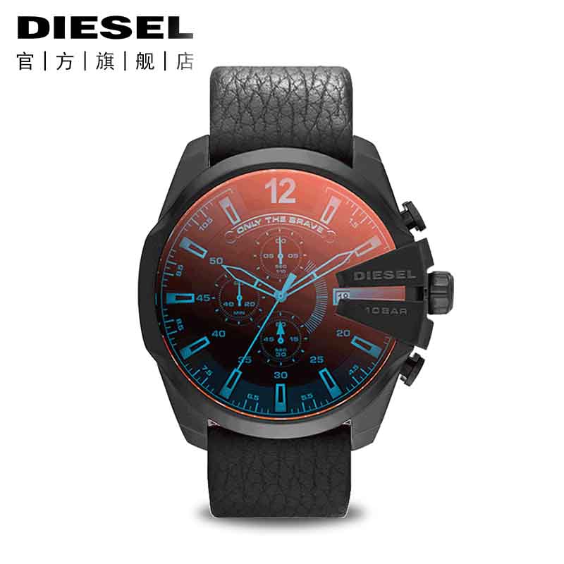 Diesel/µÏÈüÄÐʱÉÐÐÝÏÐÄÐÊ¿ÊÖ±íÕýÆ·ºìÀ¶Æ«¹â¾µÃæÊ¯Ó¢Íó±íDZ4323
