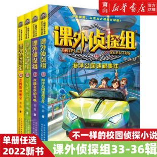 36册共四册 15岁儿童挑战书悬疑推理破案故事书校园课外侦探组 课外侦探组33 小学生课外阅读非注音7 谢鑫著 单册任选 第9辑