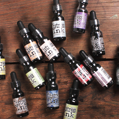 美国做旧复古色印油印台补充液