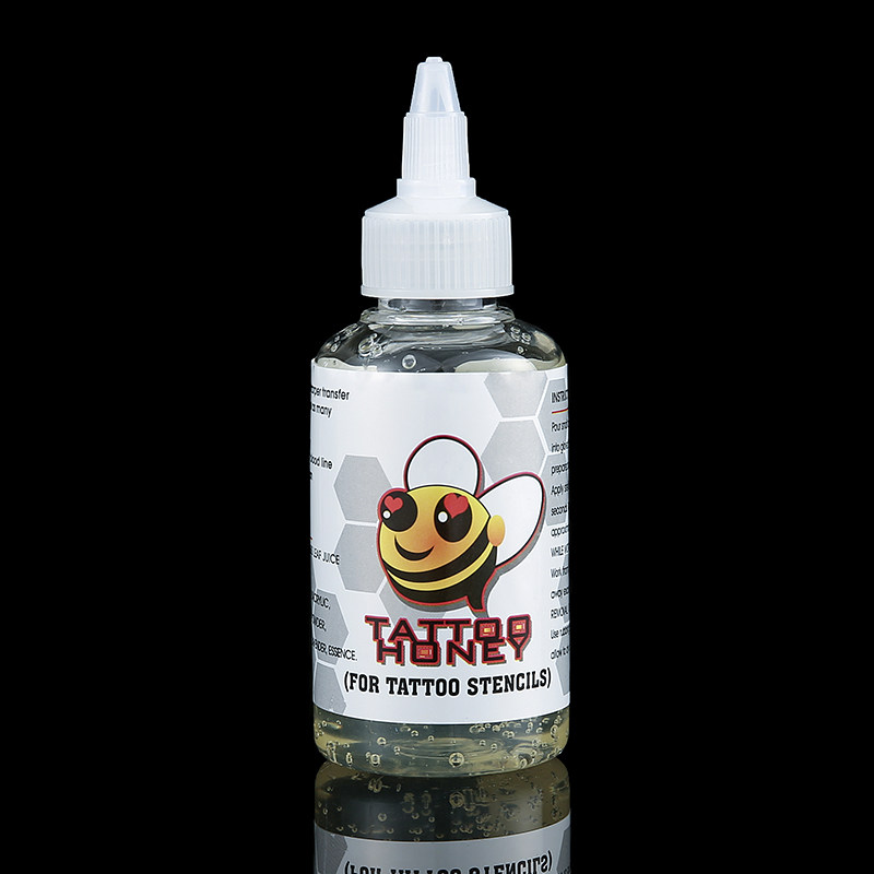 小蜜蜂纹身转印油 专业纹身转印啫喱刺青专用转印胶 118ML
