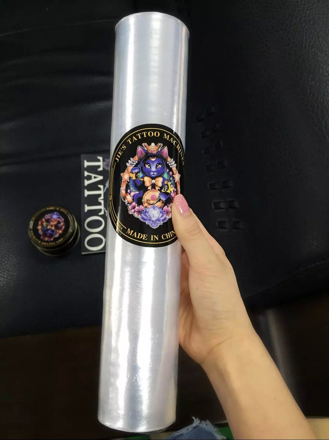 纹身专用保鲜膜 缠绕膜 PE保鲜膜 一次性防水防尘纹绣保护膜