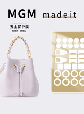 适用LV NEONOE BB 手袋香芋紫色小水桶包包五金保护膜奢侈品贴膜