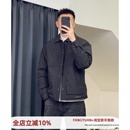 夹克外套舒适轻便保暖上衣 羽绒服男25秋冬翻领短款 时尚 简约轻薄款