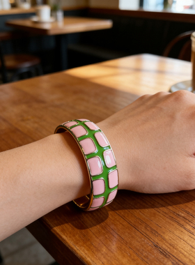 拼色欧美风独家孤品手镯满百包邮