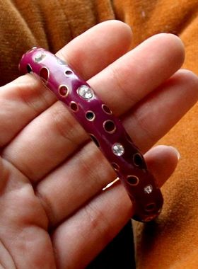 撞色大方欧美风复古独家孤品手镯