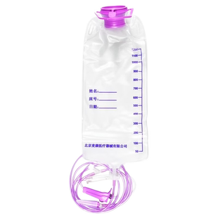 麦康营养泵专用管 鼻饲袋输液喂食管路一次性使用肠内营养输注器