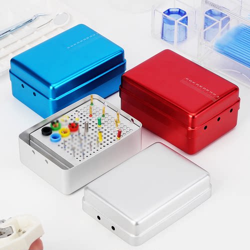 牙胶尖放置口腔车针消毒盒