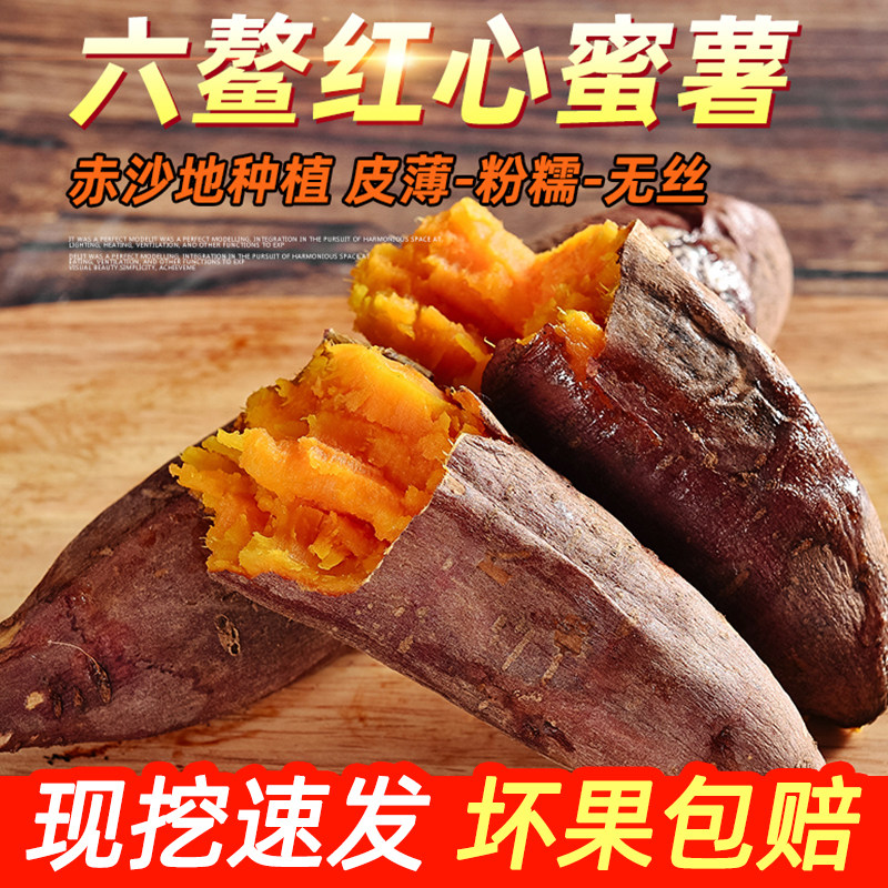 六鳌沙地蜜薯新鲜红心红薯番薯地瓜10斤蔬菜糖心板栗香小红薯蜜薯|msdalam kategori daging perikanan/Buah-buahan segar dan sayur-sayuran/dimasak, sayur-sayuran segar/Vegetable Products, sayur-sayuran segar, ubi keledek - dari Buy2taobao.com untuk memberikan perkhidmatan ejen Taobao profesional membeli