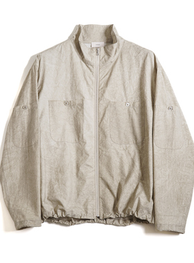 Ultraviolet Shirt Jacket II 乱纹水洗做旧 短宽三抽绳两穿夹克