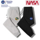 NASA 子男加绒重磅休闲运动 宽松束脚针织裤 MEET潮牌卫裤 男秋冬款