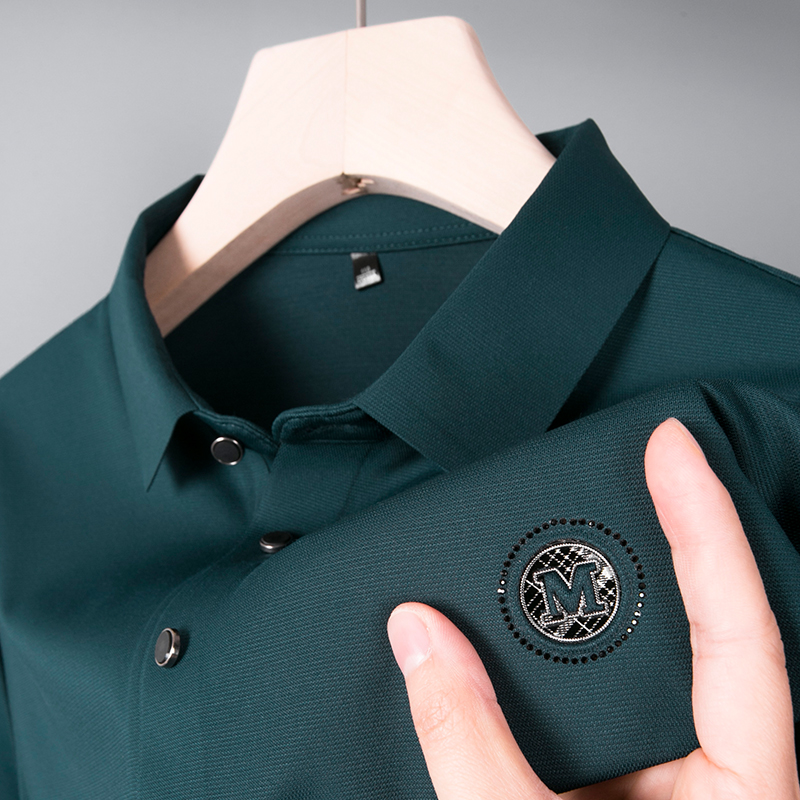 中年男士爸爸夏装父亲节上衣服