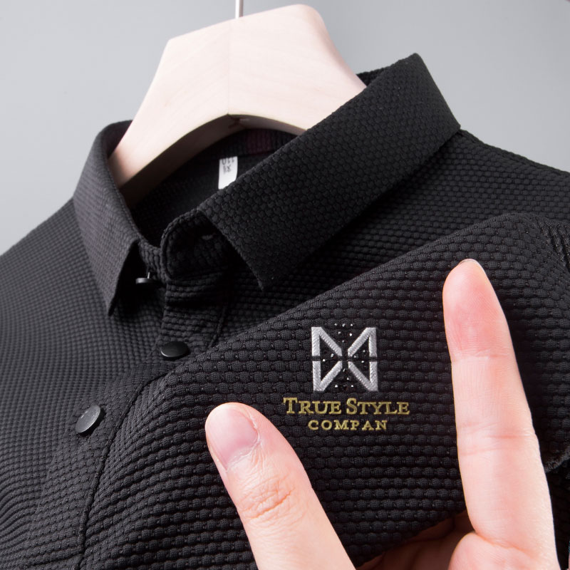 祥奈短袖商务休闲中年舒适