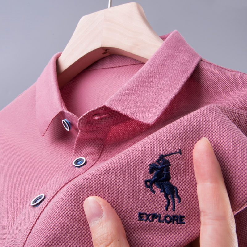 祥奈短袖商务休闲中年舒适