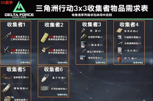 三角洲撞车收集者物品撞车 33赛季九格安全箱任务代练