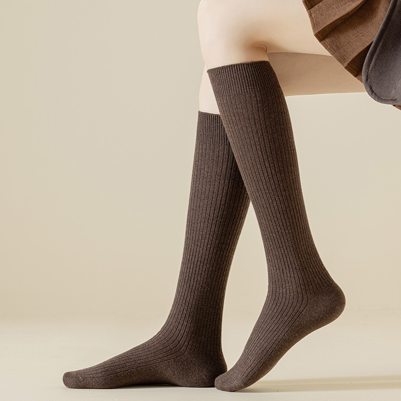 羊毛袜小腿袜冬天保暖袜长筒袜及膝双针工艺文艺女袜0度以上23520,女士内衣/男士内衣/家居服,长筒袜,淘宝优惠券,粉丝福利购,淘宝优惠卷