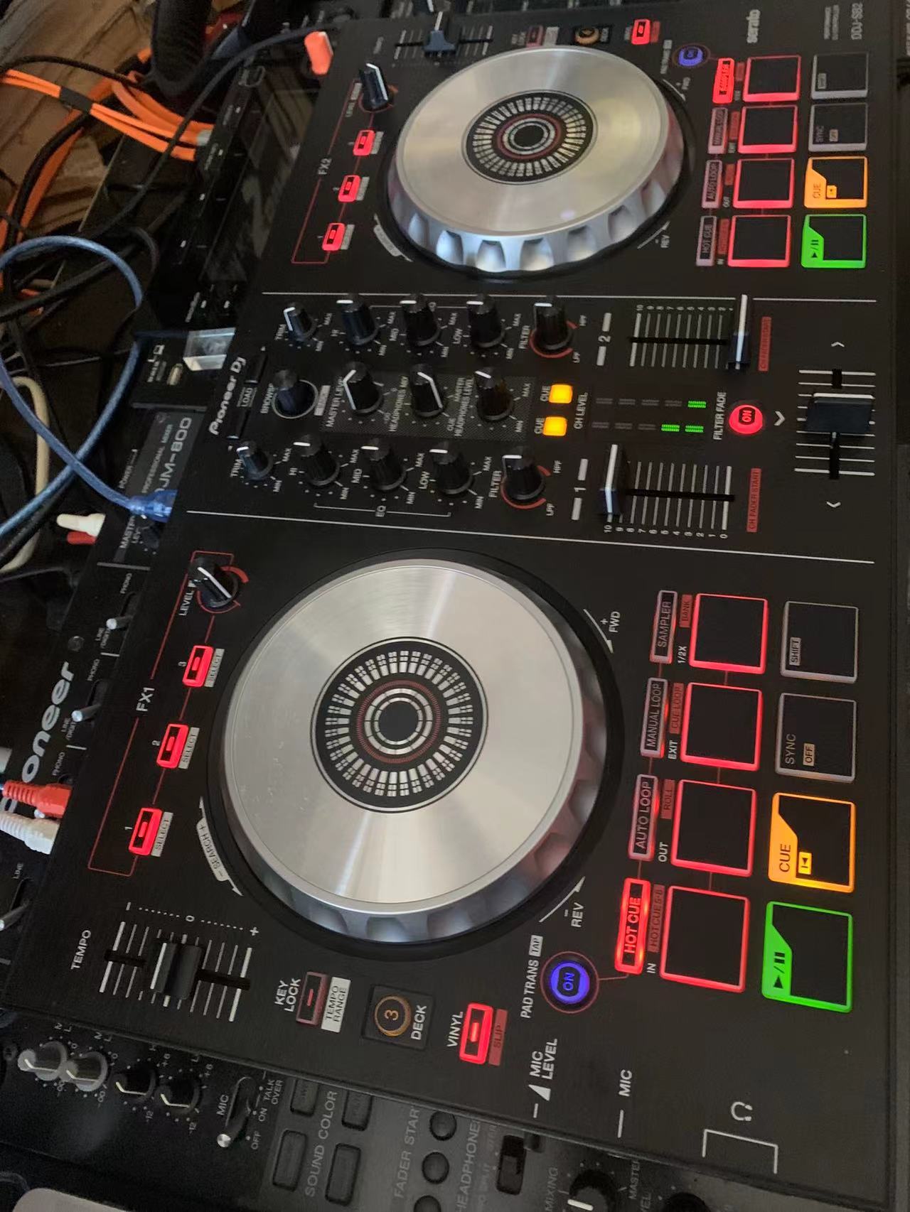 先锋DDJ-SB SB2 SB3打碟机ddjsb2控制器一体机serato dj lite 影音电器 打碟机 原图主图