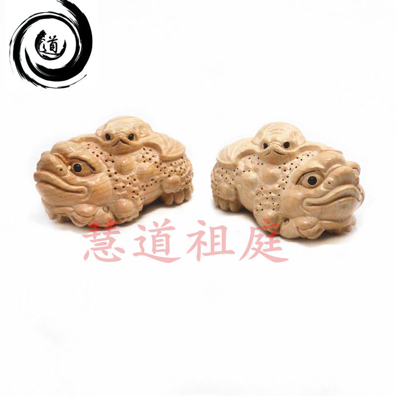 桃木葫芦貔貅手把件摆件车饰礼品原色免漆吉祥挂件,家居饰品,木雕,淘宝优惠券,粉丝福利购,淘宝优惠卷