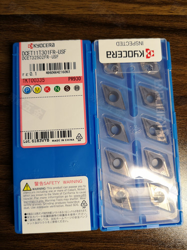 京瓷前扫刀片DCET11T301FR-USF