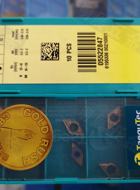 原装正品DCMT070204PC TT9080特固克TAEGUTEC数控车刀片